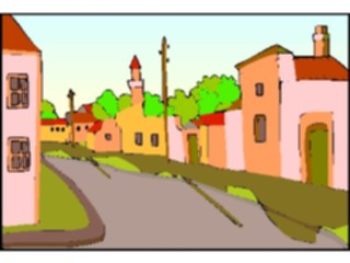 Sticker Custom Preview Image #085552 Landscapes Landscapes Town25