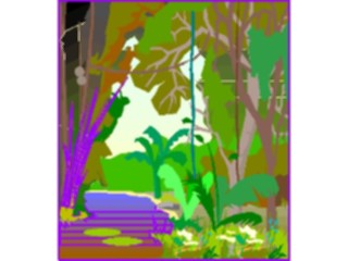 Sticker Custom Preview Image #085572 Landscapes Landscapes Tropical Jungle