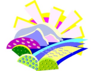 Sticker Custom Preview Image #085577 Landscapes Landscapes Valley5