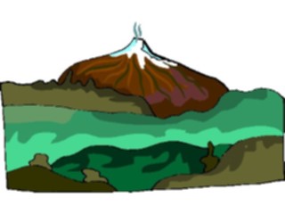 Sticker Custom Preview Image #085597 Landscapes Landscapes Volcano09