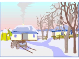 Sticker Custom Preview Image #085620 Landscapes Landscapes Winterscape01