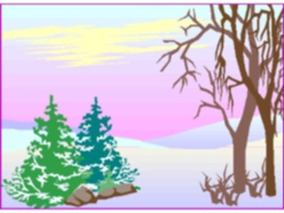 Sticker Custom Preview Image #085621 Landscapes Landscapes Winterscape02