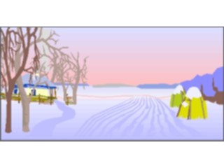 Sticker Custom Preview Image #085622 Landscapes Landscapes Winterscape03