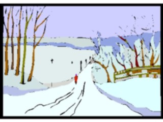 Sticker Custom Preview Image #085629 Landscapes Landscapes Winterscape10