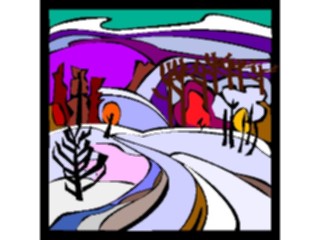 Sticker Custom Preview Image #085634 Landscapes Landscapes Winterscape15