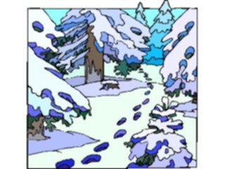 Sticker Custom Preview Image #085635 Landscapes Landscapes Winterscape16