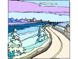 Sticker Custom Preview Image #085640 Landscapes Landscapes Winterscape21