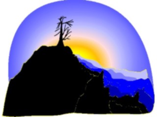 Sticker Custom Preview Image #085680 Landscapes Mountains Mountain33