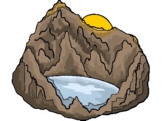 Sticker Custom Preview Image #085699 Landscapes Mountains Mountain Lake3