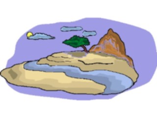 Sticker Custom Preview Image #085711 Landscapes Mountains Mountain Tree