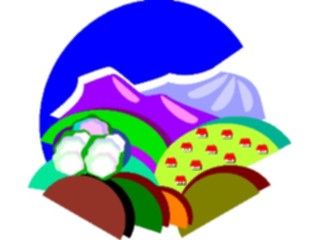 Sticker Custom Preview Image #085713 Landscapes Mountains Mountain Village1