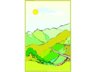 Sticker Custom Preview Image #085880 Landscapes Mountains Mountains166