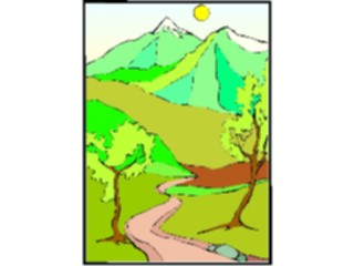 Sticker Custom Preview Image #085881 Landscapes Mountains Mountains167