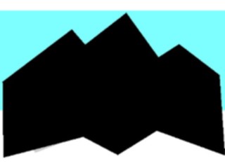 Sticker Custom Preview Image #085930 Landscapes Mountains Mountains Abstract2