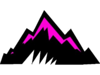 Sticker Custom Preview Image #085932 Landscapes Mountains Mountains Abstract4
