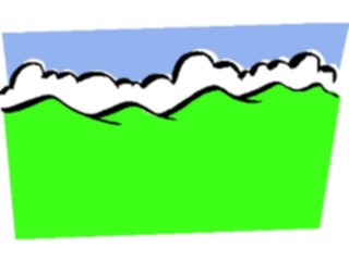 Sticker Custom Preview Image #085946 Landscapes Mountains Mountains Clouds