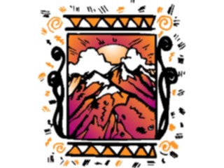 Sticker Custom Preview Image #085955 Landscapes Mountains Mountains Design09