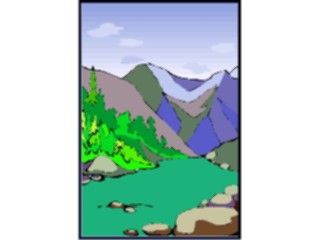 Sticker Custom Preview Image #085961 Landscapes Mountains Mountains Lake3