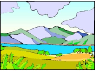 Sticker Custom Preview Image #085962 Landscapes Mountains Mountains Lake4