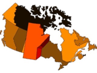 Sticker Custom Preview Image #086000 Maps Canada Manitoba1