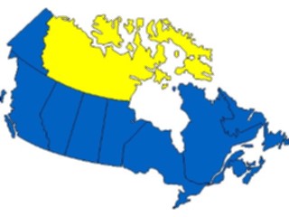 Sticker Custom Preview Image #086007 Maps Canada Northwest Territories2