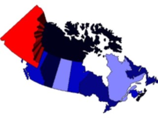 Sticker Custom Preview Image #086018 Maps Canada Yukon1