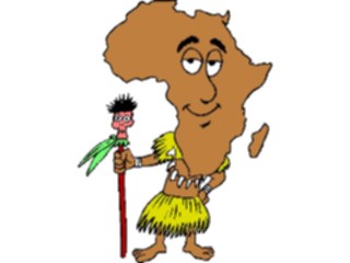 Sticker Custom Preview Image #086020 Maps Cartoons Africa