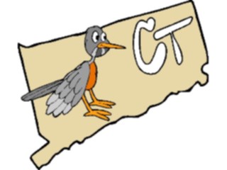 Sticker Custom Preview Image #086038 Maps Cartoons Connecticut2