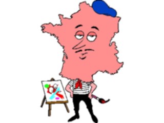 Sticker Custom Preview Image #086045 Maps Cartoons France