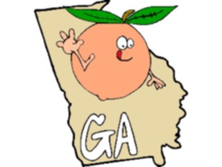 Sticker Custom Preview Image #086047 Maps Cartoons Georgia2