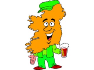 Sticker Custom Preview Image #086062 Maps Cartoons Ireland
