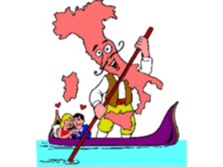 Sticker Custom Preview Image #086064 Maps Cartoons Italy