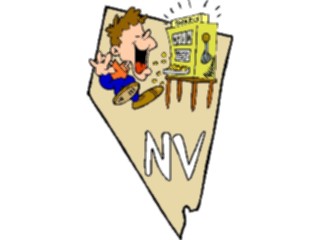 Sticker Custom Preview Image #086090 Maps Cartoons Nevada2