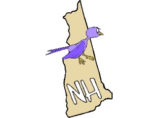 Sticker Custom Preview Image #086094 Maps Cartoons New Hampshire2