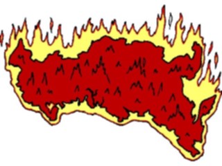 Sticker Custom Preview Image #086118 Maps Cartoons Russia Fire