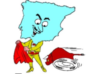 Sticker Custom Preview Image #086124 Maps Cartoons Spain