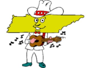 Sticker Custom Preview Image #086126 Maps Cartoons Tennessee1