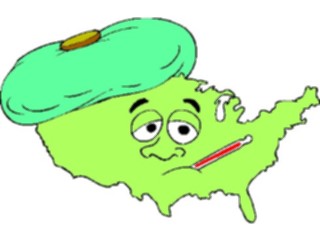 Sticker Custom Preview Image #086138 Maps Cartoons U S A Ill