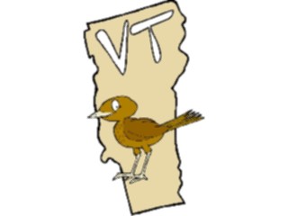 Sticker Custom Preview Image #086146 Maps Cartoons Vermont2