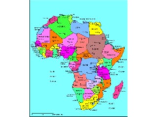 Sticker Custom Preview Image #086157 Maps Continents Regions Africa1