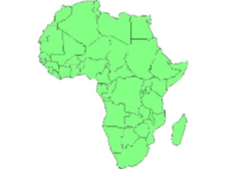 Sticker Custom Preview Image #086159 Maps Continents Regions Africa3