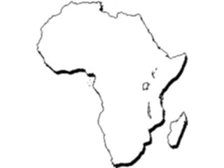 Sticker Custom Preview Image #086162 Maps Continents Regions Africa6