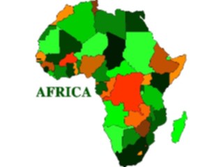 Sticker Custom Preview Image #086164 Maps Continents Regions Africa8