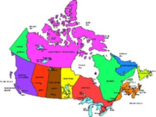 Sticker Custom Preview Image #086181 Maps Continents Regions Canada