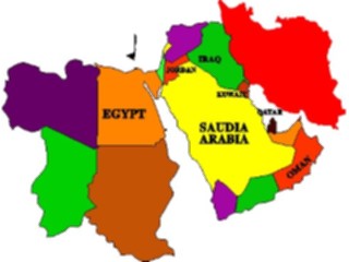 Sticker Custom Preview Image #086233 Maps Continents Regions Middle East5