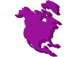 Sticker Custom Preview Image #086239 Maps Continents Regions North America3