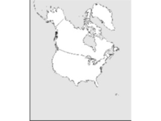 Sticker Custom Preview Image #086242 Maps Continents Regions North America6