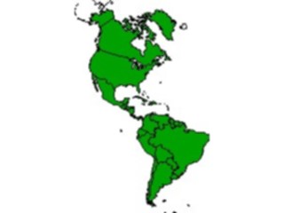Sticker Custom Preview Image #086246 Maps Continents Regions North South America1