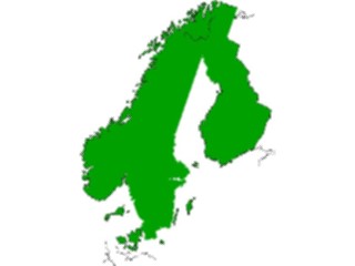 Sticker Custom Preview Image #086248 Maps Continents Regions Scandinavia1