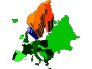 Sticker Custom Preview Image #086250 Maps Continents Regions Scandinavia3